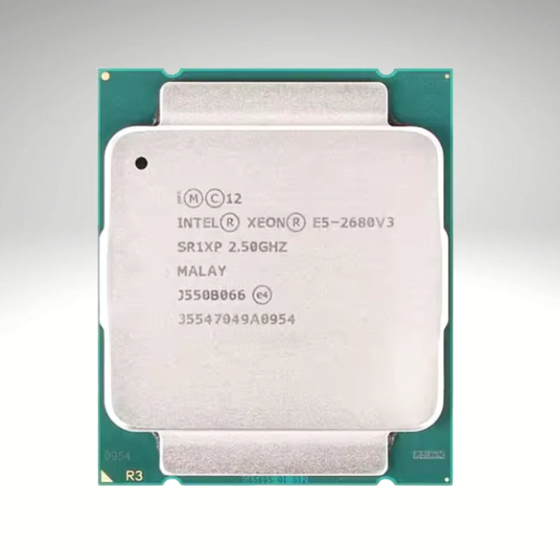 Processeur Intel Xeon E5-2680 V3 2,50 GHz 12 cœurs CPU 30 Mo 120 W LGA 2011-3