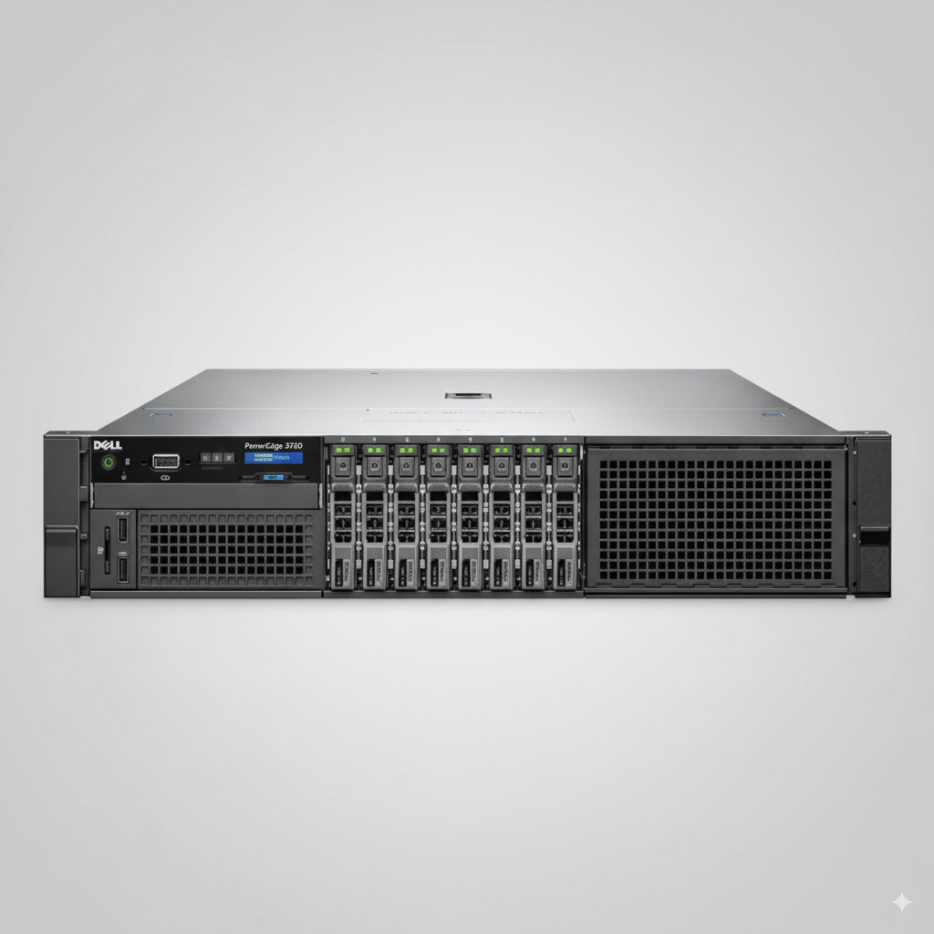 Serveur PowerEdge R730 8 baies 2,5" 2U monté en rack remis à neuf